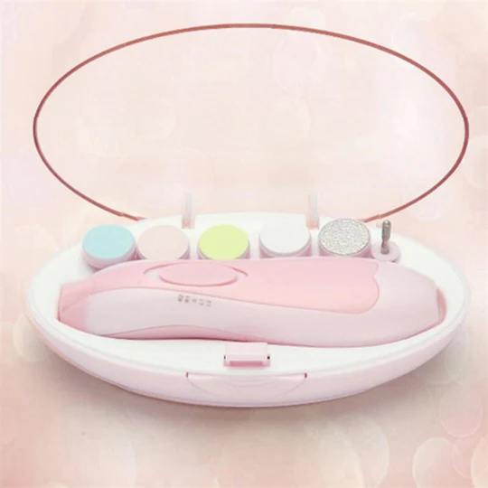Electric Baby Nail Trimmer Clipper Set