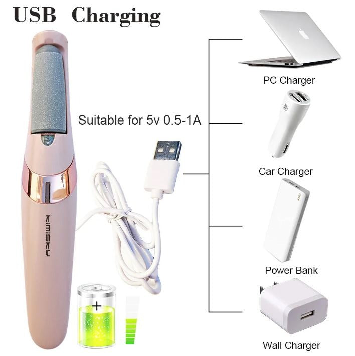 Rechargeable Pedi Foot Remover